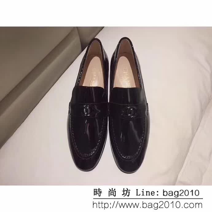 CHANEL香奈兒 897 法國專櫃 經典漆皮 時尚舒適 女單鞋 QZS1443